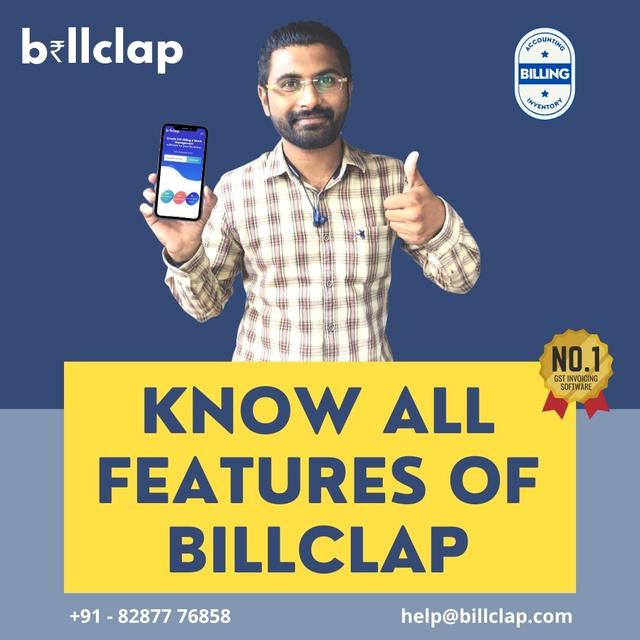 Features of BillClap