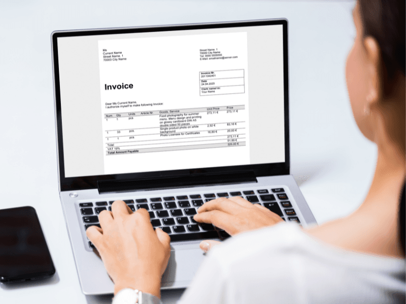 HOW TO MAKE BILL/INVOICES ON COMPUTER?